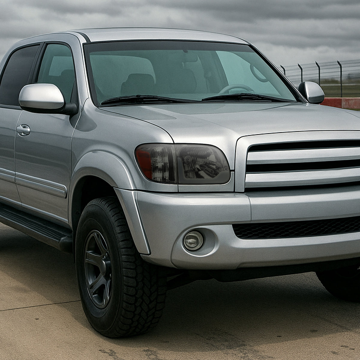 06 Tundra Sequoia Corner Spec-D smoked led bar lighting upgrade