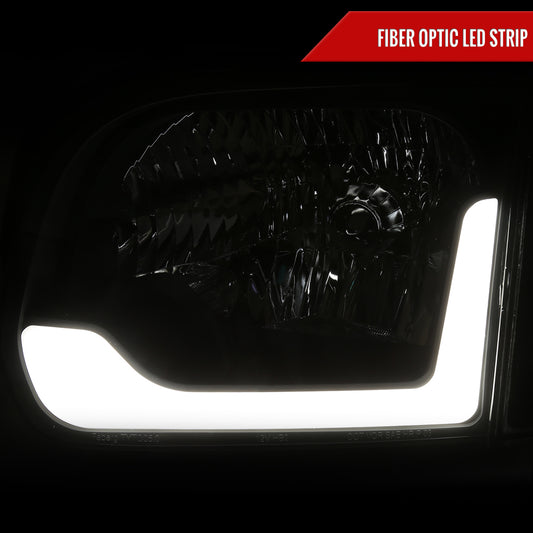 2006 Tundra Sequoia OE Corner Spec-D black aftermarket headlights