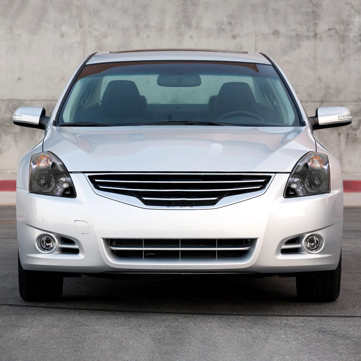 Spec-D 2010-2012 Nissan Altima 4DR OE Style Black Headlights