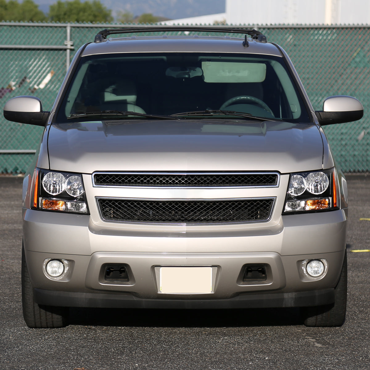 Spec-D 2007-2014 Chevrolet Avalanche/Tahoe/Suburban OE Style Black Headlights