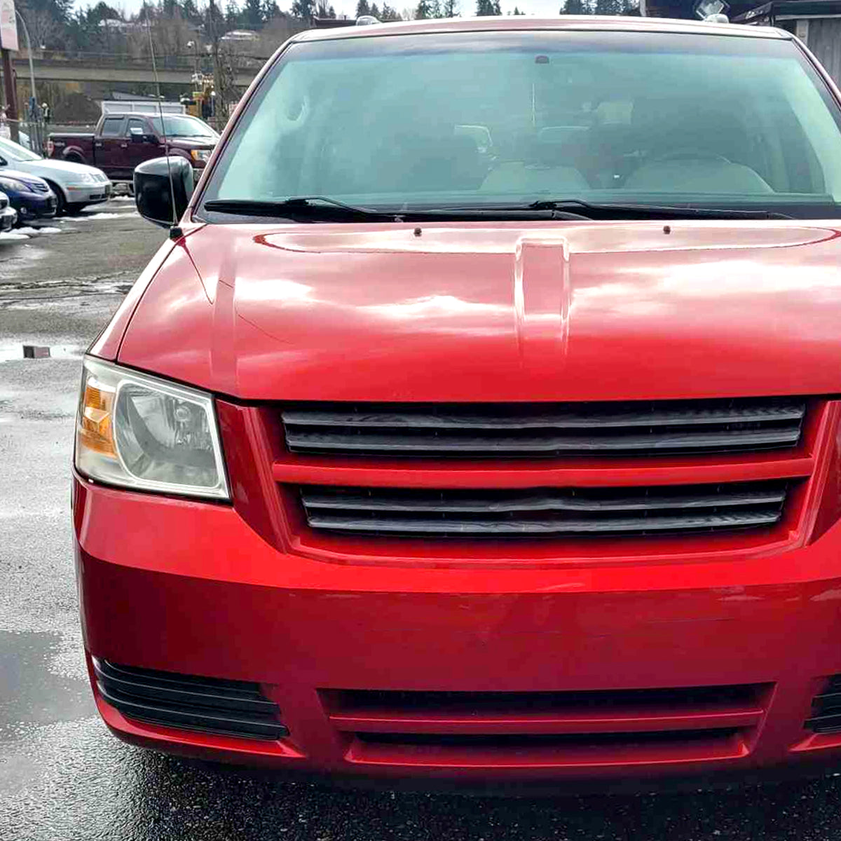 Spec-D 09 Dodge Grand Caravan OE headlights