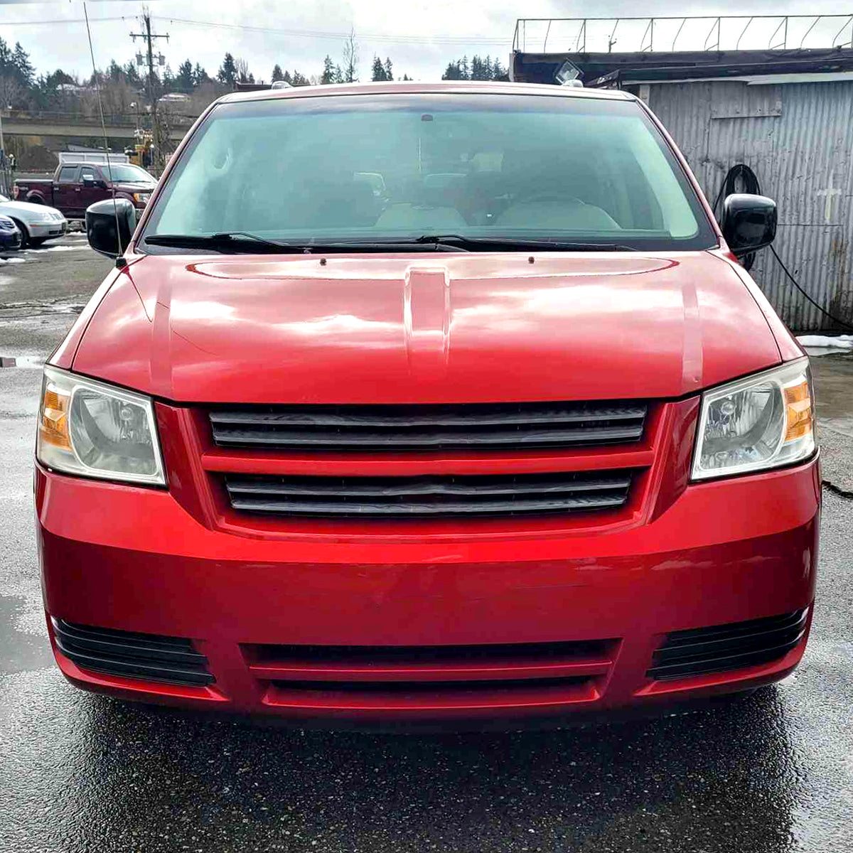 Spec-D 09 Dodge Grand Caravan OE chrome headlights