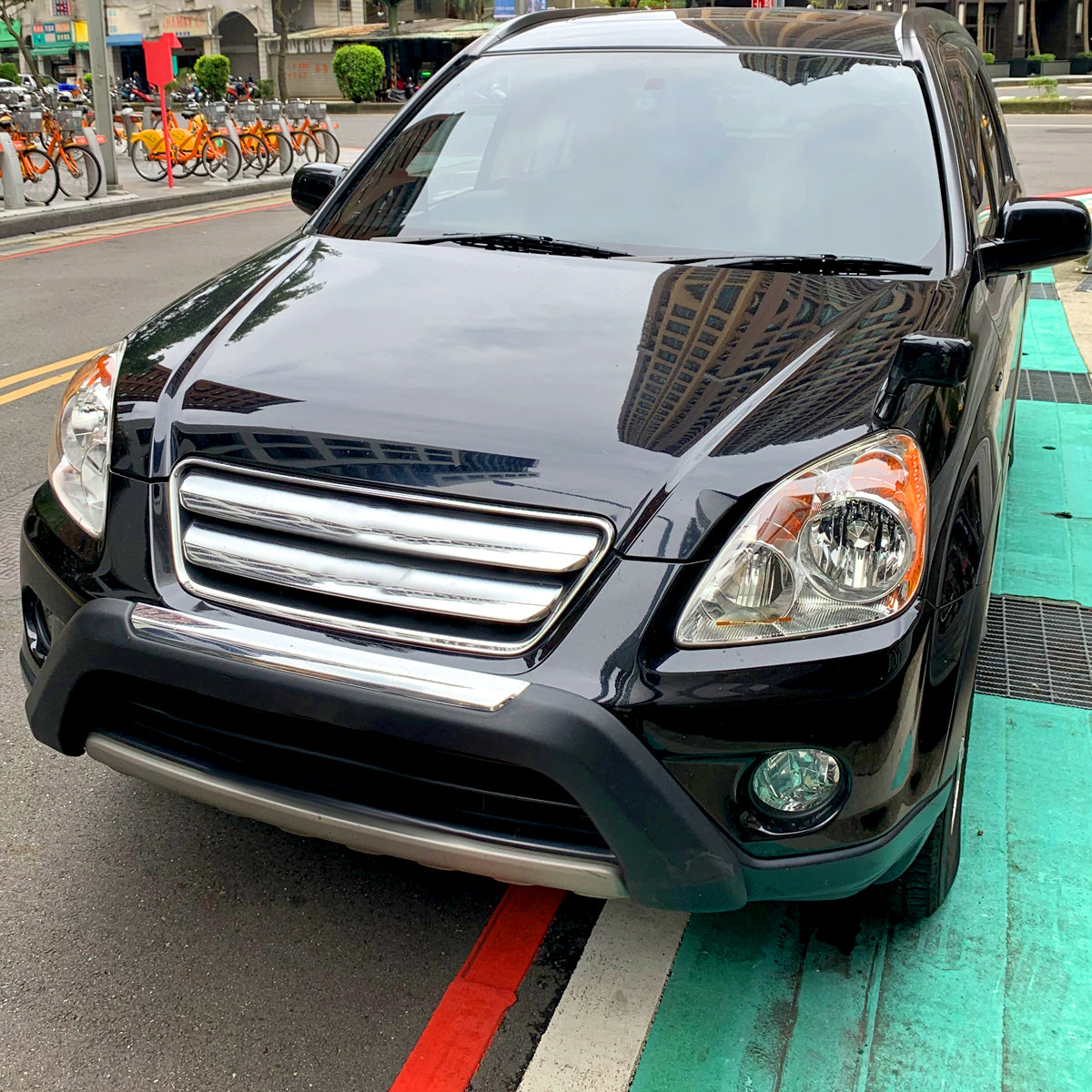 Spec-D 05 Honda CR-V Factory JP chrome headlights