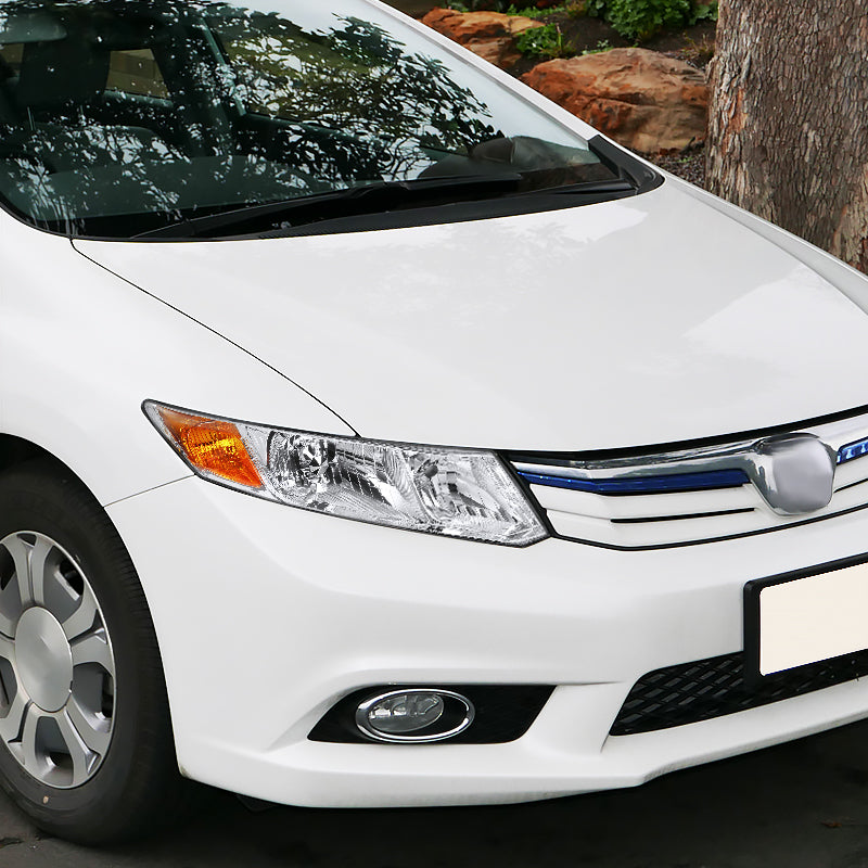 Spec-D 12 Honda Civic 2DR Civic chrome headlights