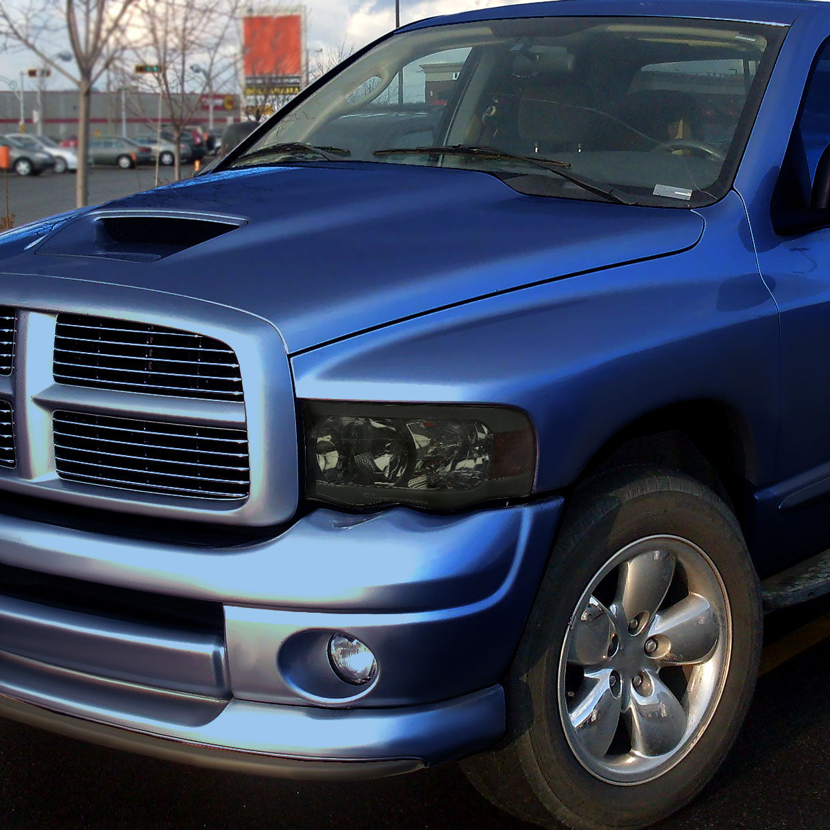 Spec-D 02 Ram smoked headlights