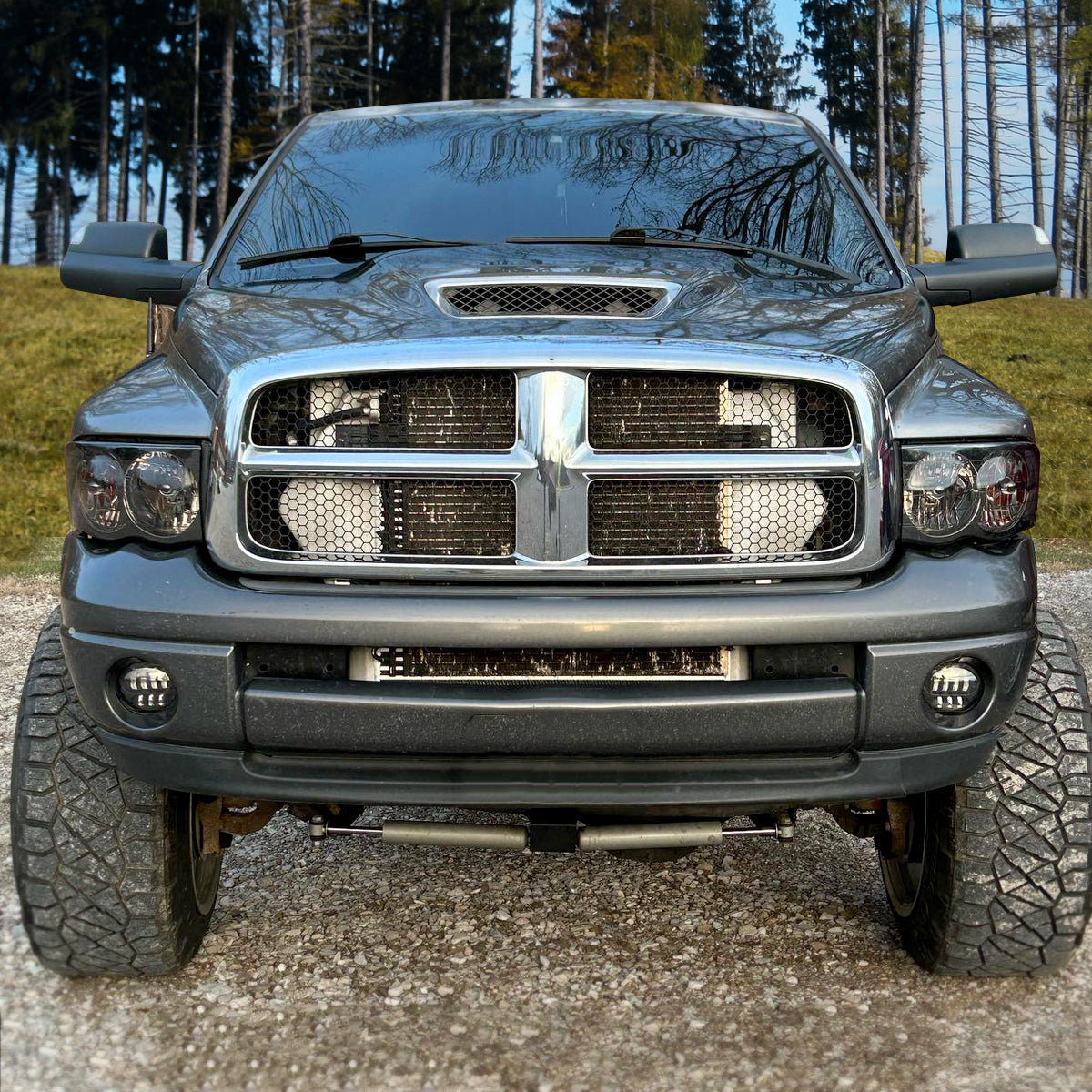 Spec-D 02 Ram OE smoked headlights