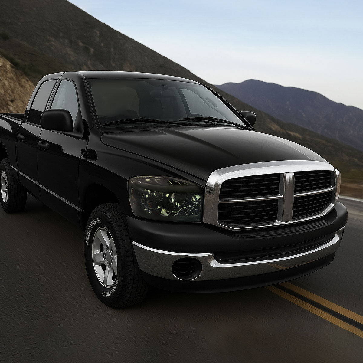 Spec-D 07 Ram smoked headlights