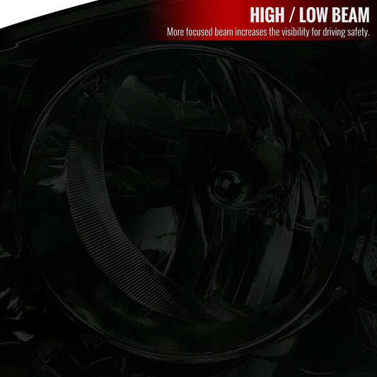 2007 Ram OE Spec-D smoked aftermarket headlights
