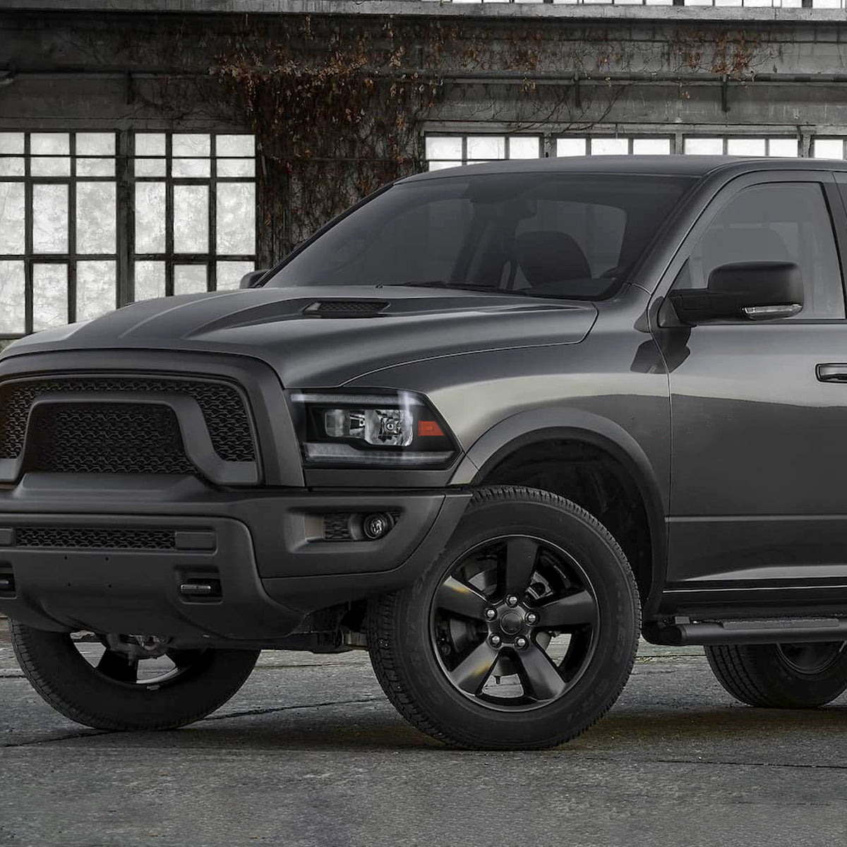 Spec-D 13 Ram black headlights