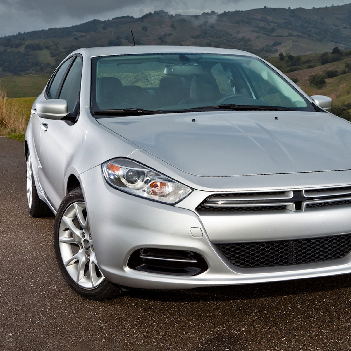 Spec-D 13 Dodge Dart OE Pro chrome headlights