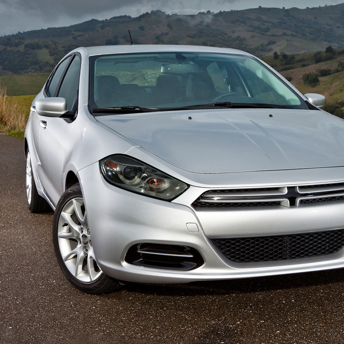 Spec-D 13 Dodge Dart OE Pro smoked headlights