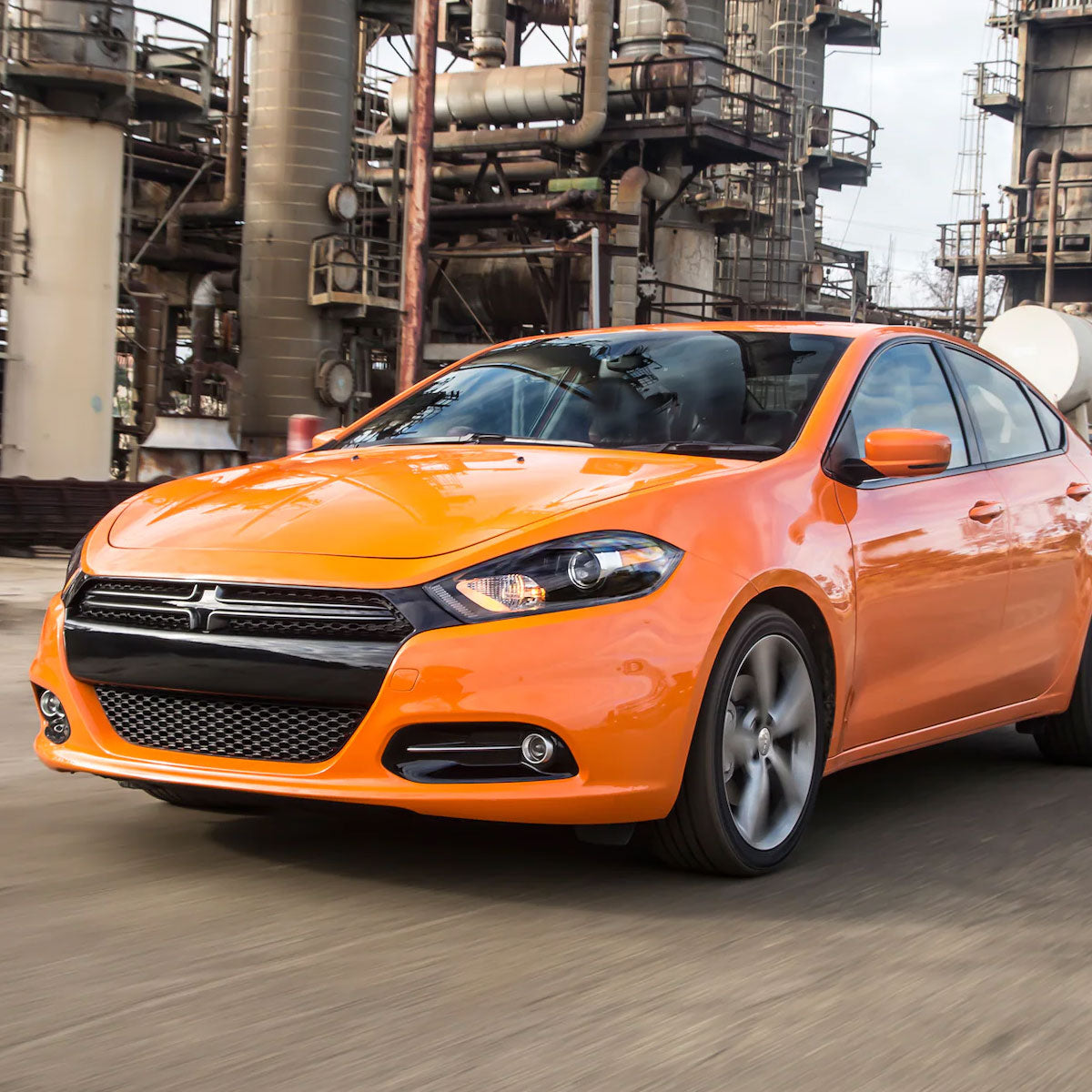 Spec-D 13 Dodge Dart Pro High black driver-side headlights