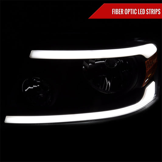 2005 F-150 Lincoln Mark LT Spec-D aftermarket headlights