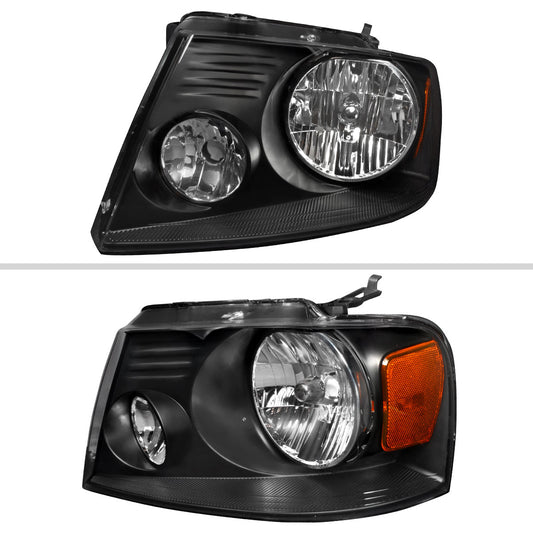 2005 Ford F-150 Lincoln Mark Spec-D aftermarket headlights