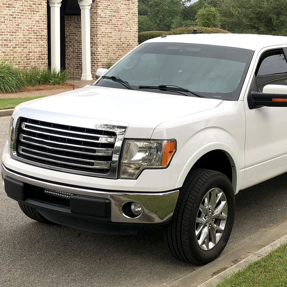 Spec-D 13 Ford F-150 Factory chrome headlights