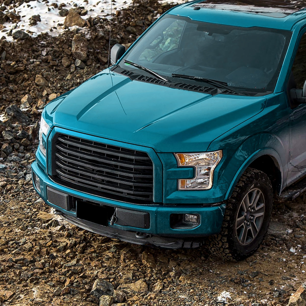 Spec-D 16 Ford F-150 Replacement OE chrome headlights