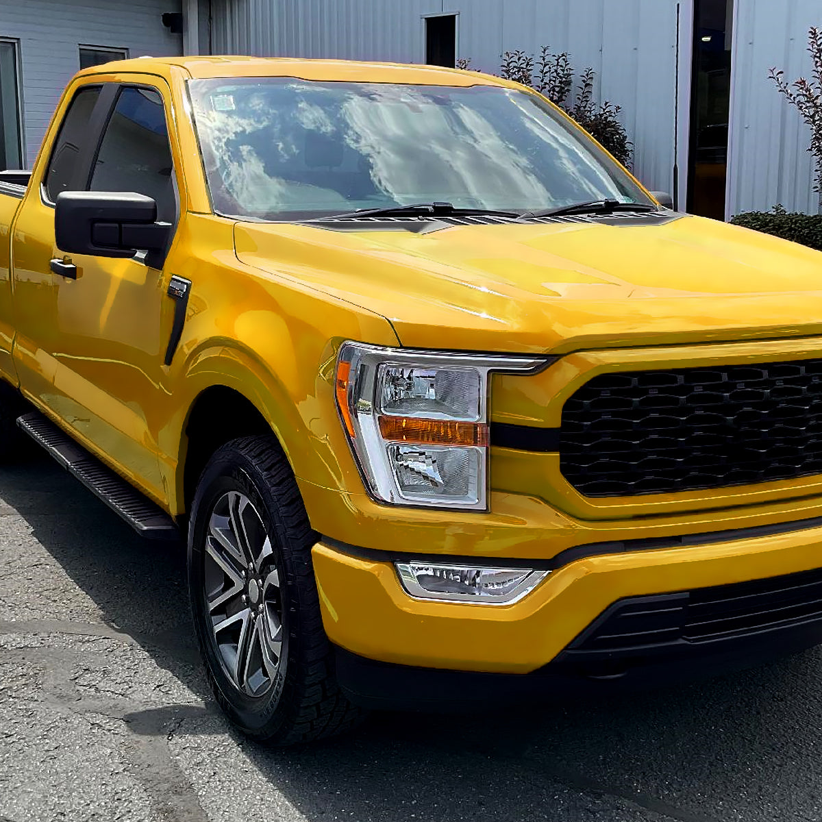Spec-D 22 Ford F-150 Factory chrome headlights