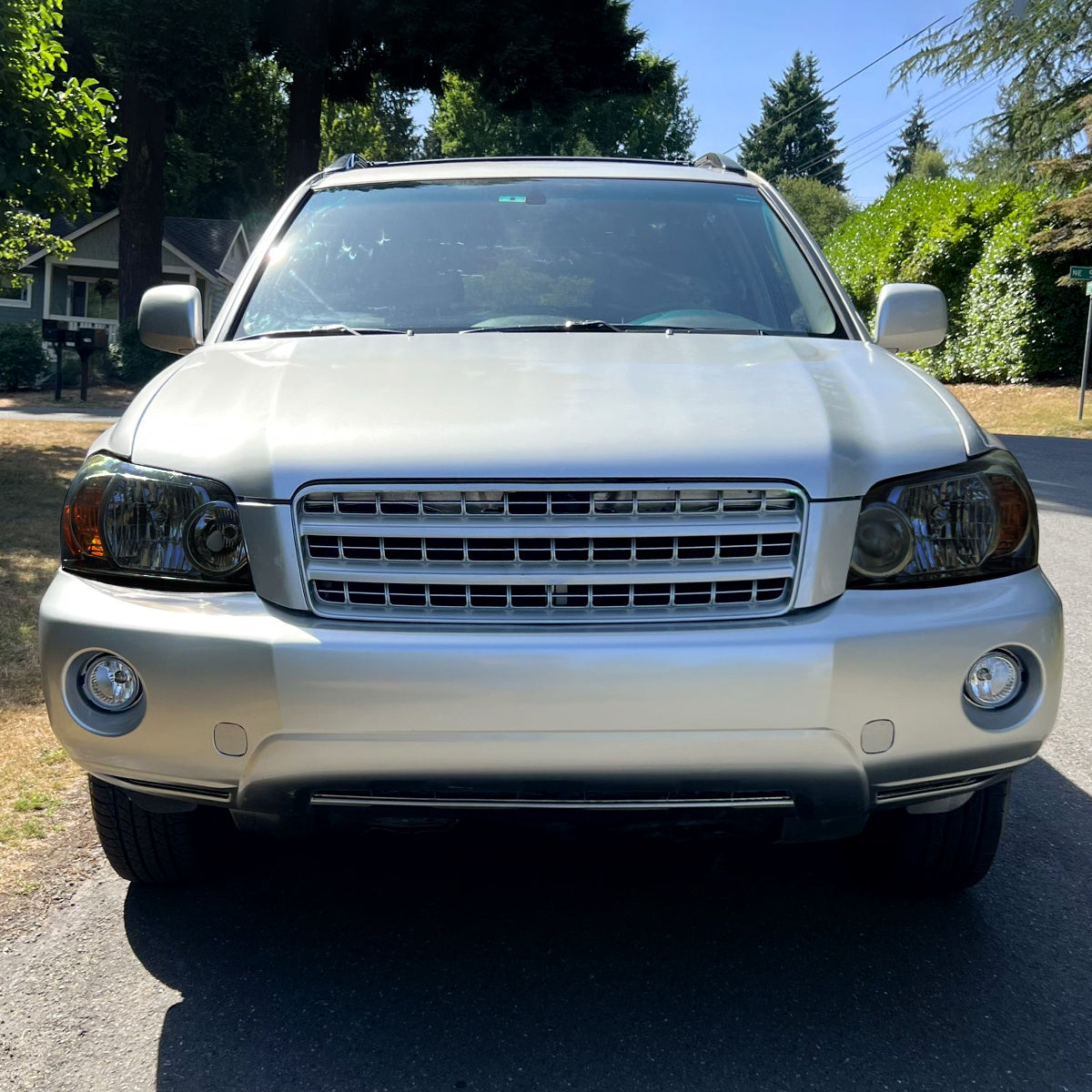 Spec-D 04 Highlander OE chrome headlights