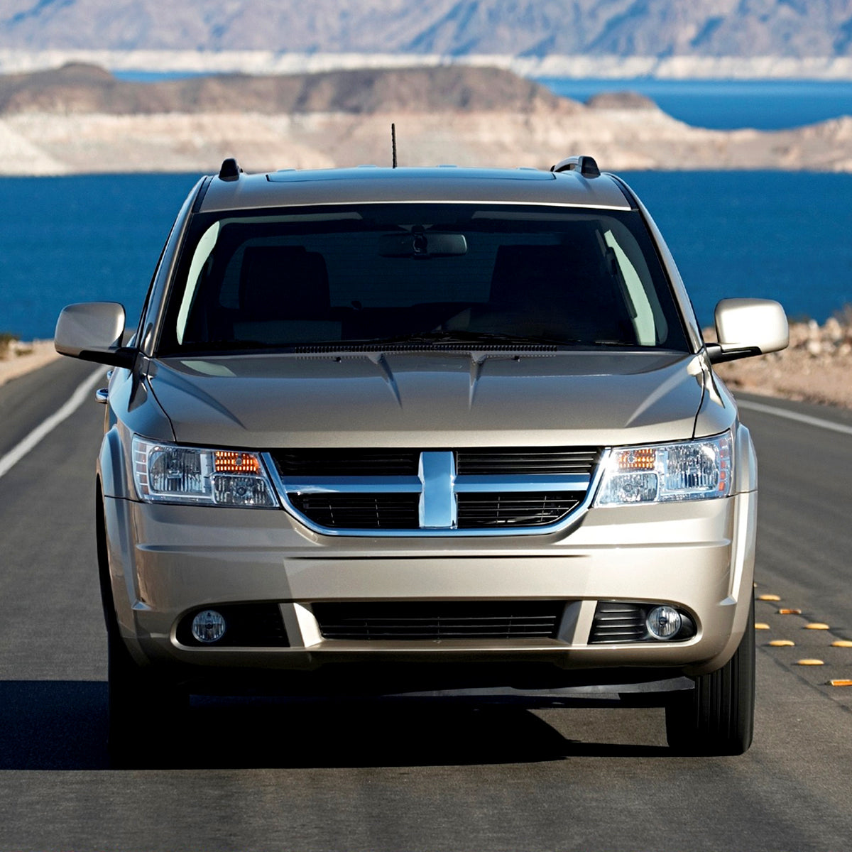 Spec-D 13 Dodge Journey Factory chrome headlights