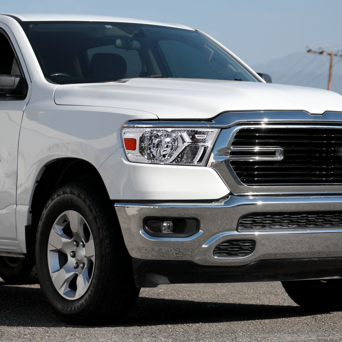 Spec-D 2022-2024 Ram 1500 Passenger Side Headlight Replacement Housing