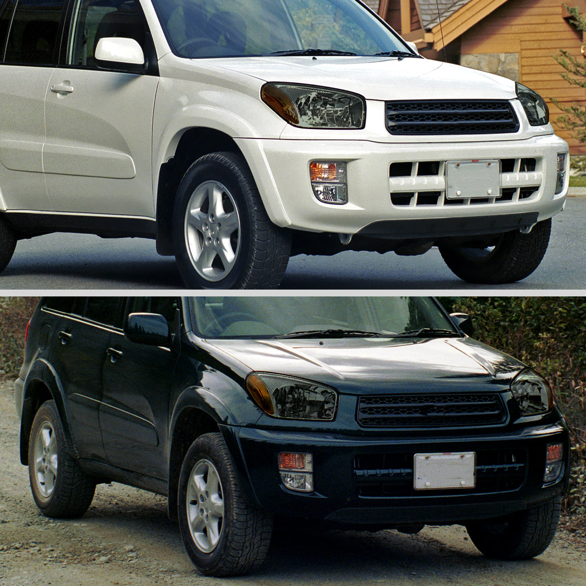 Spec-D 02 RAV4 OE chrome headlights