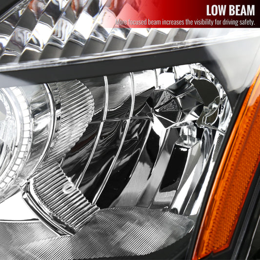 2009 Nissan Rogue Select Spec-D aftermarket headlights