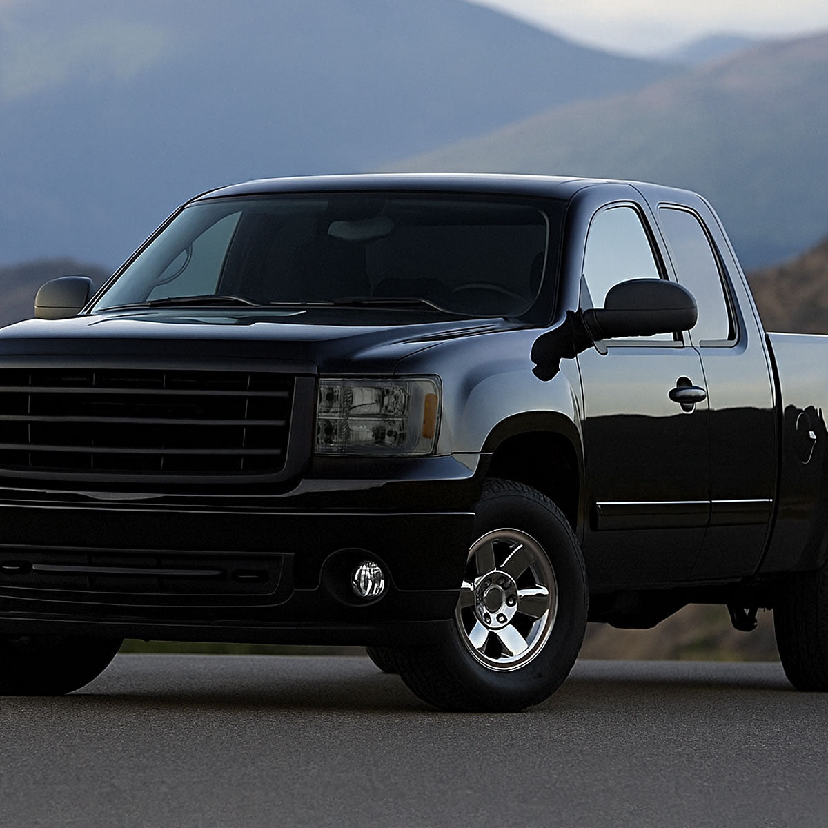 Spec-D 11 GMC Sierra 2500HD 3500HD smoked headlights