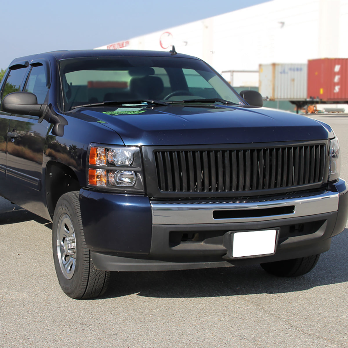 Spec-D 11 Silverado 2500HD 3500HD black headlights