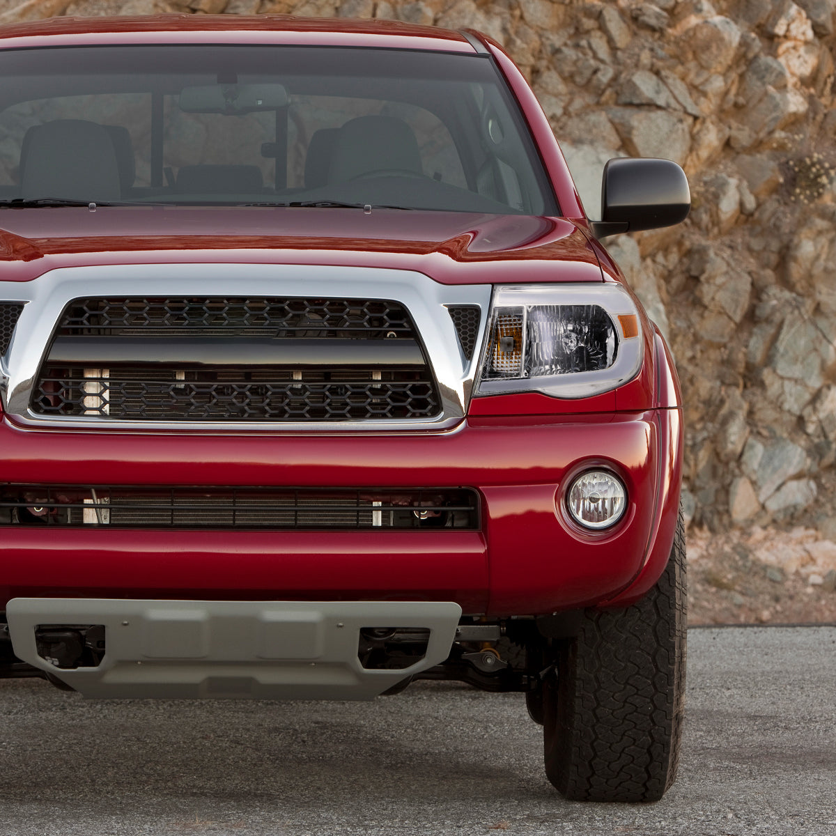 Spec-D 09 Tacoma Factory chrome headlights