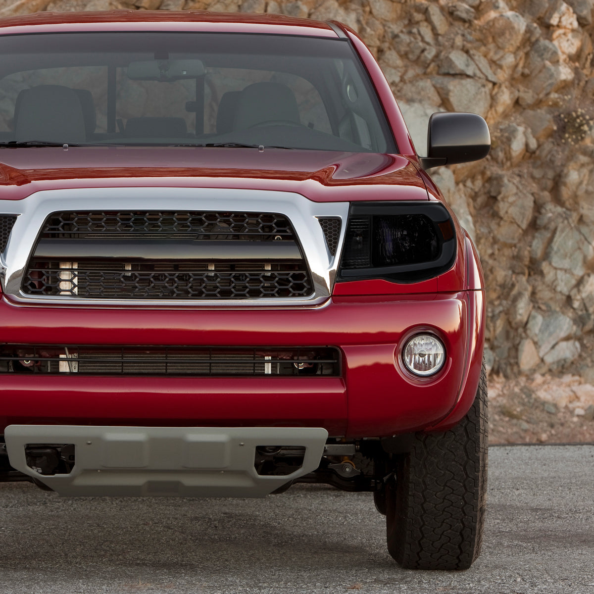 Spec-D 09 Tacoma OE black headlights