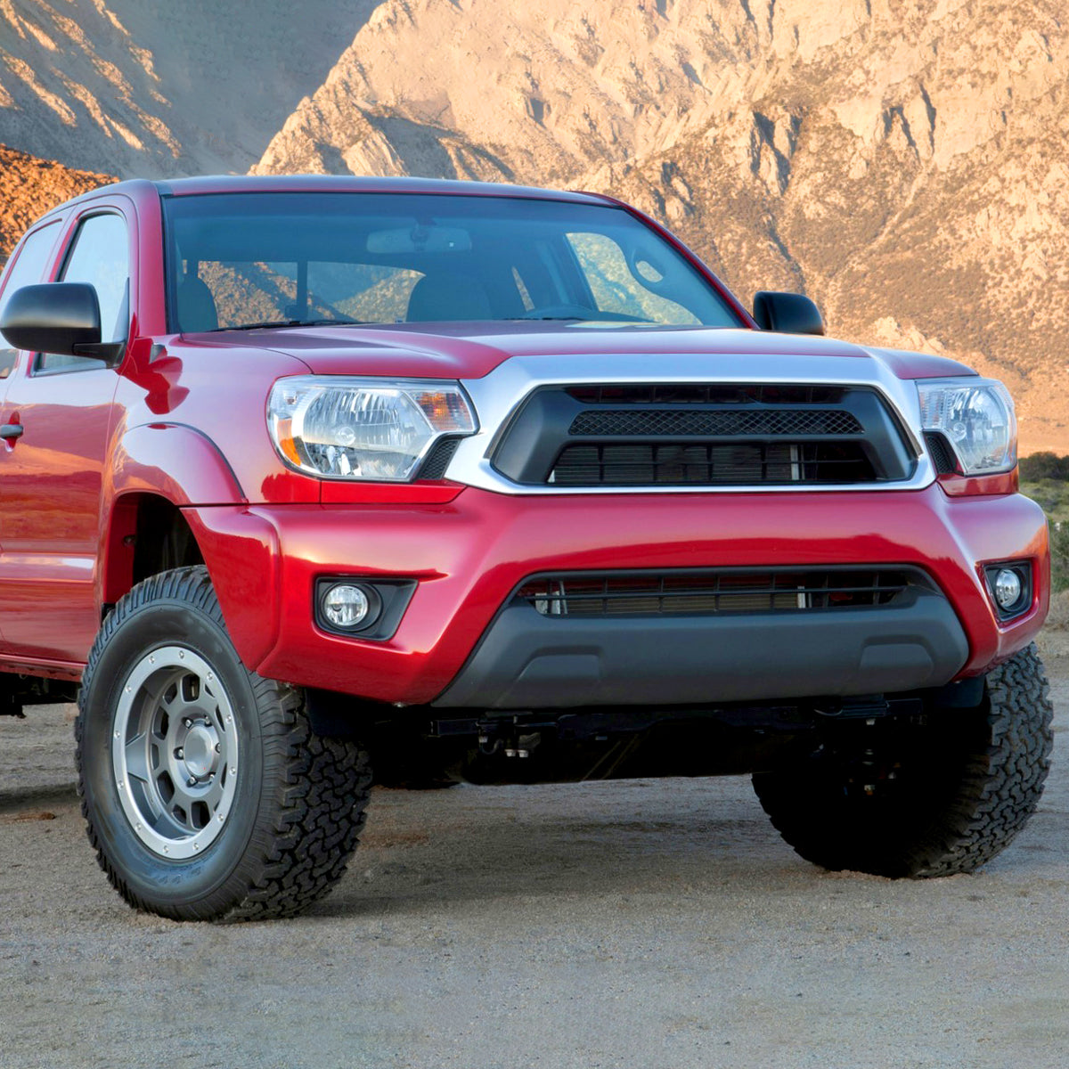 Spec-D 12-2015 Toyota Tacoma Factory chrome headlights