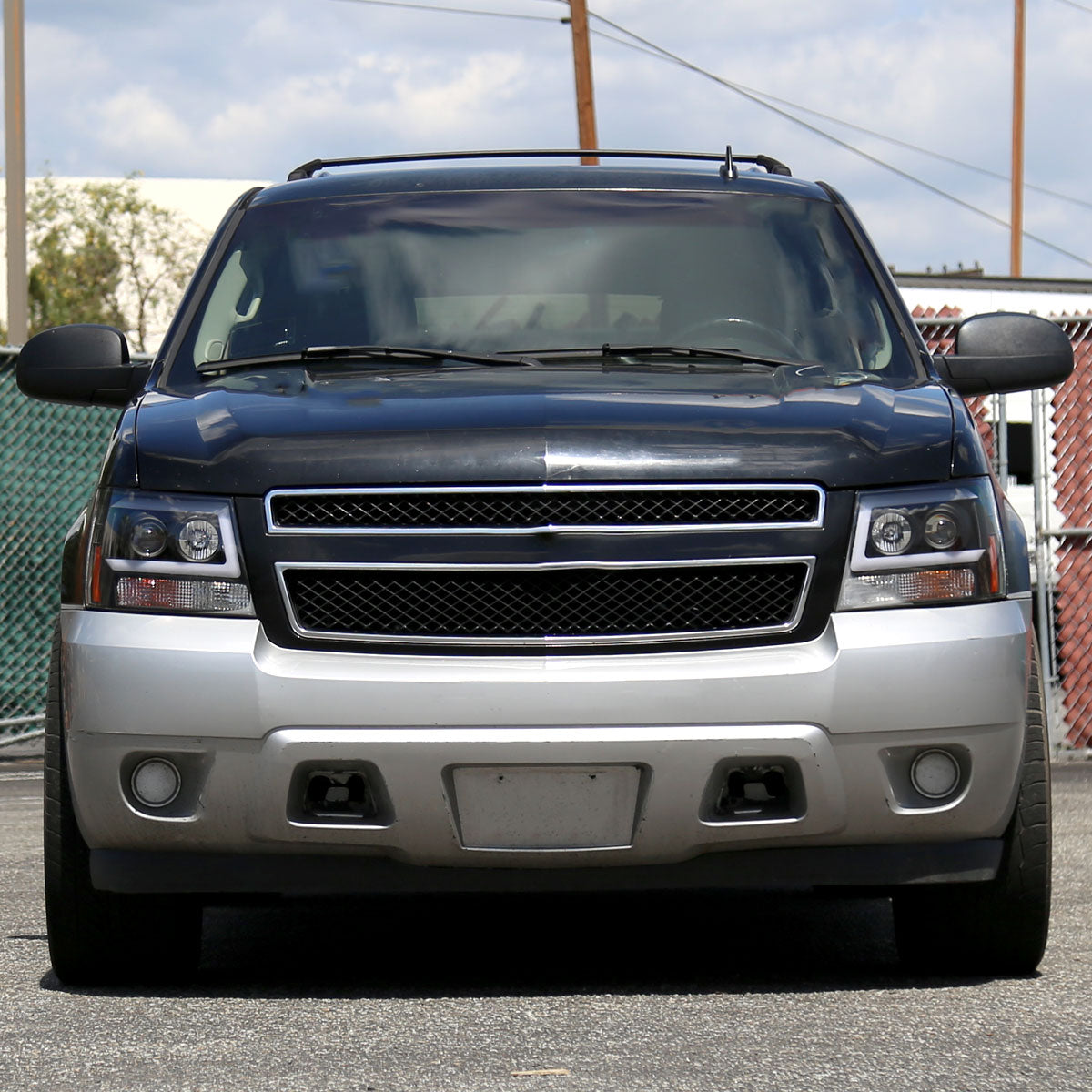 Spec-D 2007-2013 Avalanche 07-14 Tahoe Suburban LED Projector Black Headlights