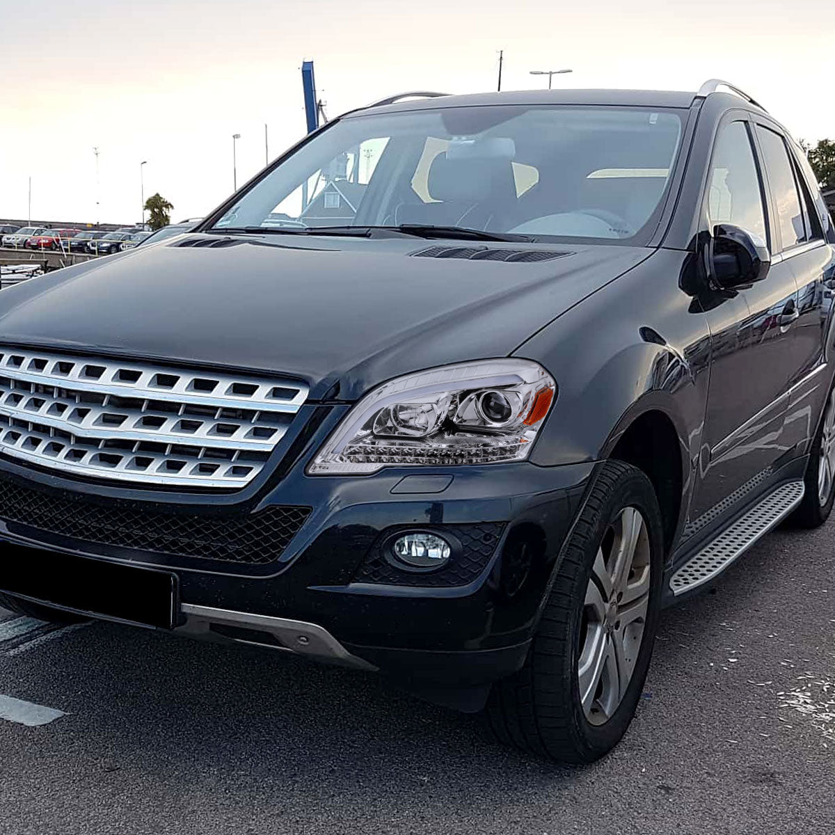 Spec-D 10 Benz W164 ML-Class Sequetial chrome headlights