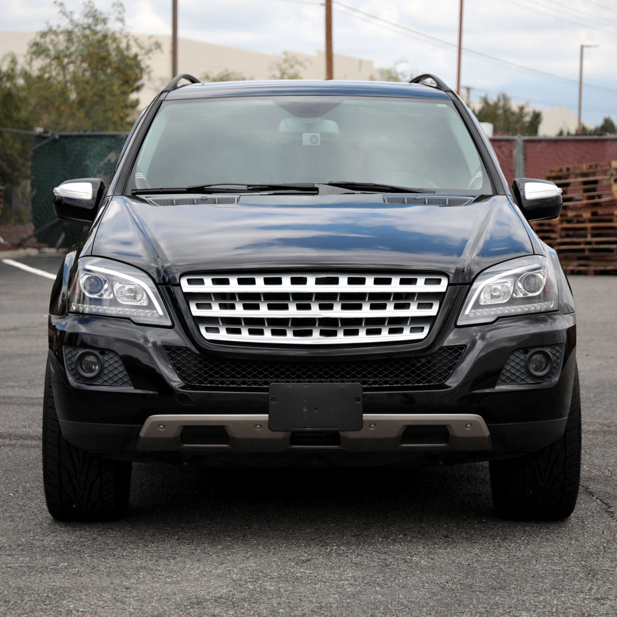 Spec-D 10 Benz W164 ML-Class SEQ LED black headlights