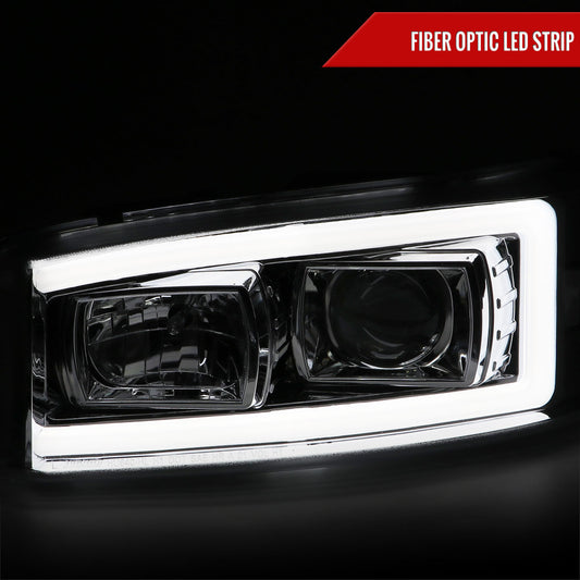 2001 GMC Sierra Denali Yukon Spec-D chrome aftermarket headlights