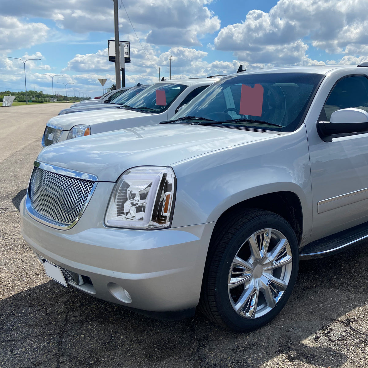 Spec-D 11 GMC Yukon XL chrome Projector headlights