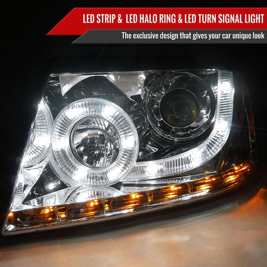 2005 F-150 Lincoln Mark LT Spec-D aftermarket Projector headlights