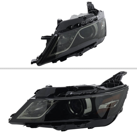2015 Chevy Impala OE Projector headlights Spec-D black aftermarket headlights