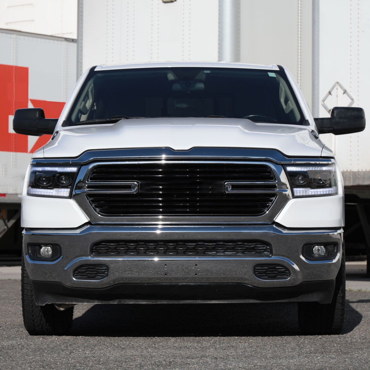 Spec-D 23 Ram black headlights