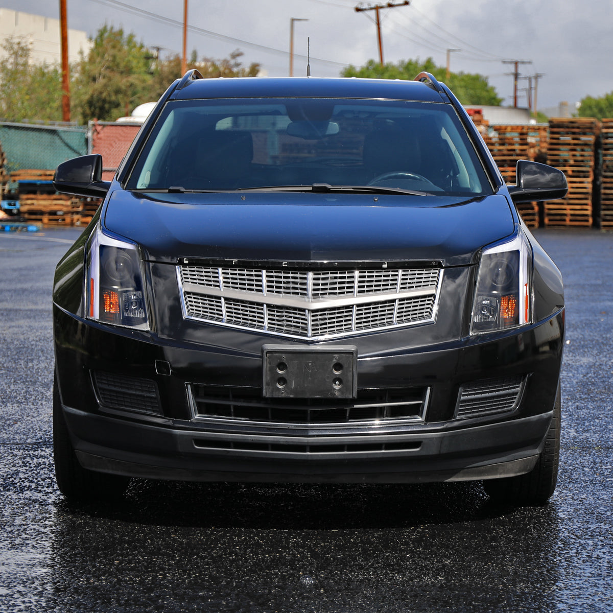 Spec-D 14 Cadillac SRX black Projector headlights