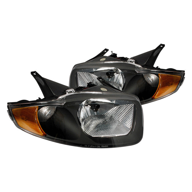 Spec-D 03-05 Chevy Cavalier Black Headlights