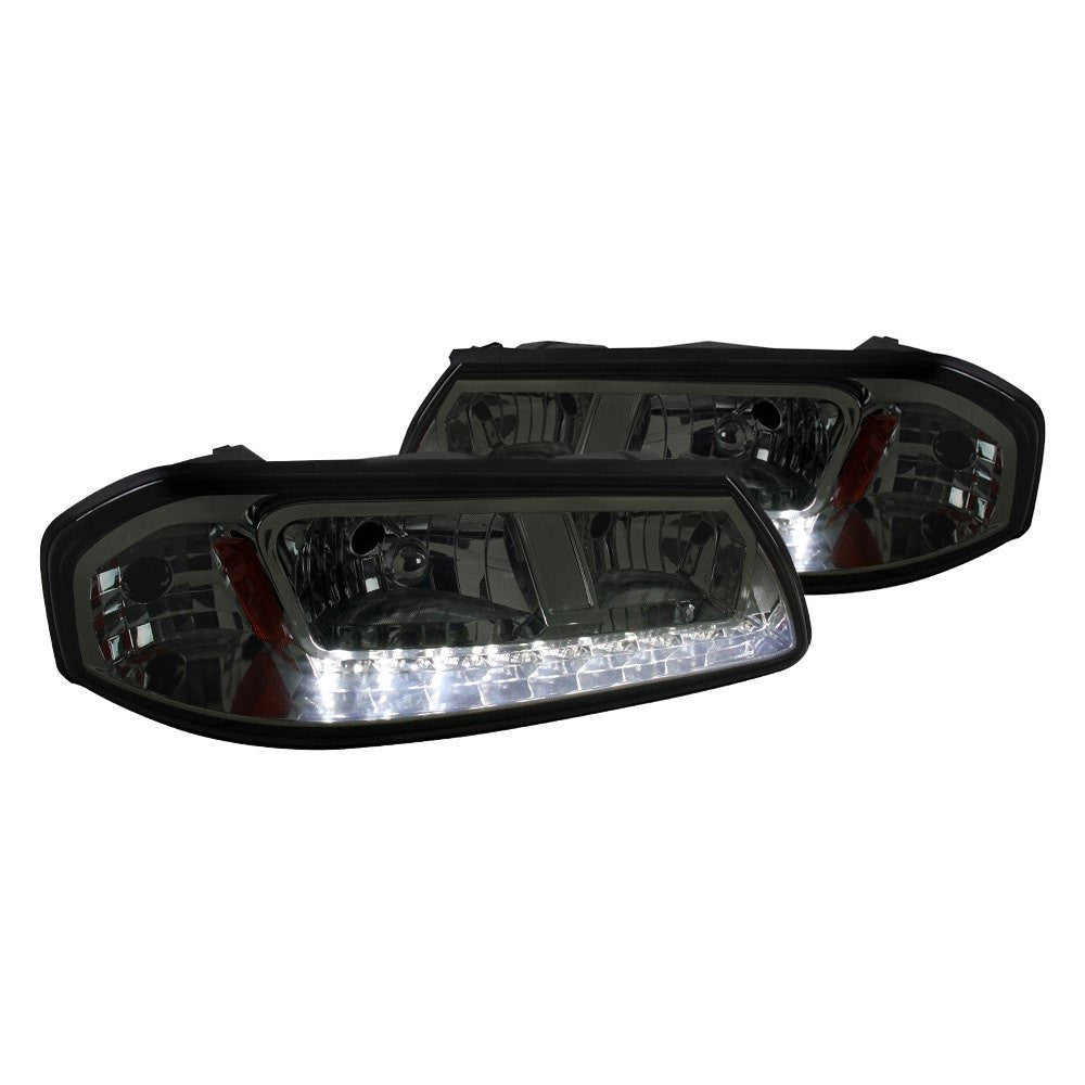 Spec-D 00-05 Chevy Impala LED Smoked Headlights