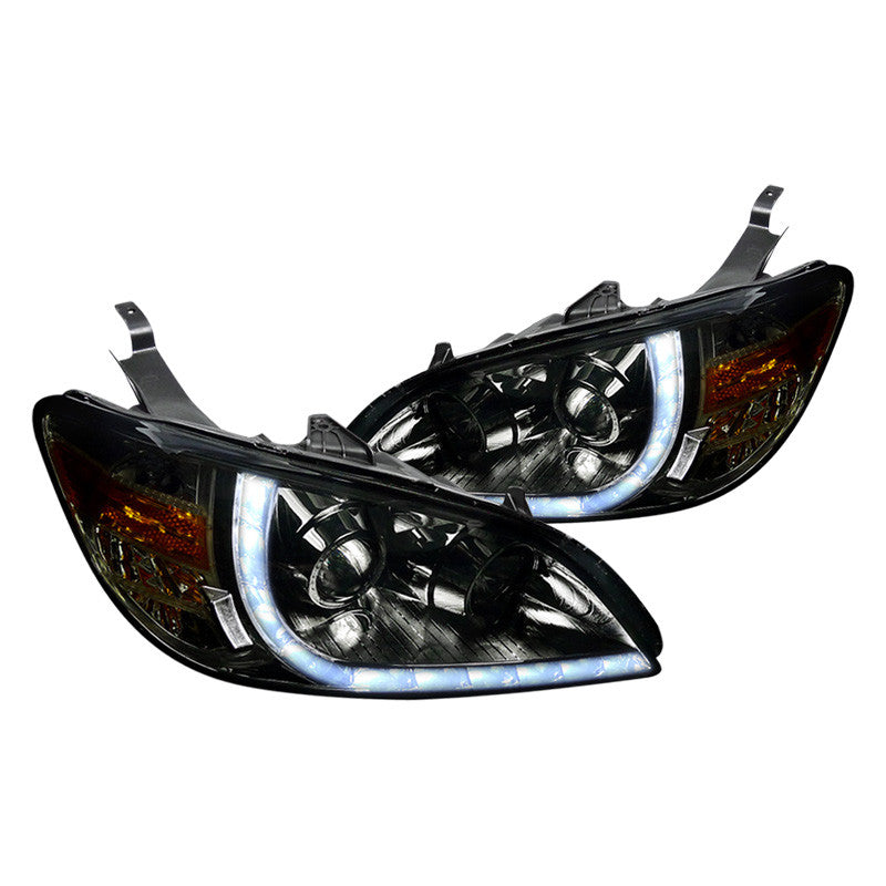 Spec-D 04-05 Honda Civic R8 Projector Smoked Headlights