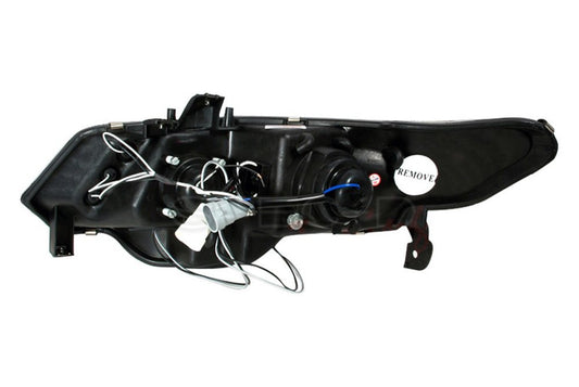 2006-2008 Honda Civic 2dr Halo Projector Spec-D Headlights Chrome