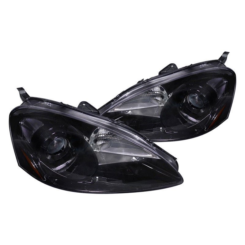 Spec-D 05-06 Acura Rsx Projector Black Headlights