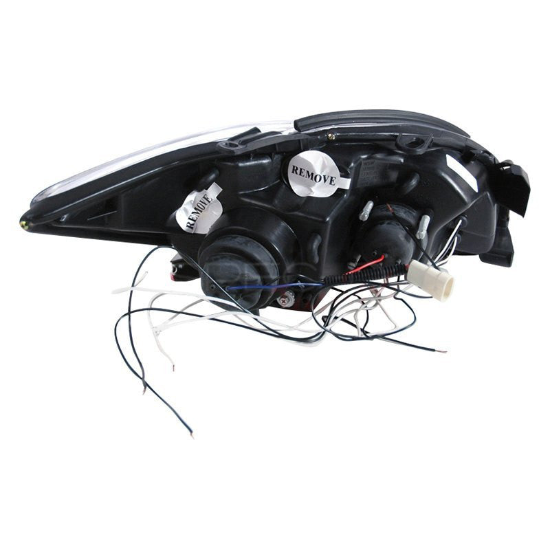 2005-2007 Scion tC Halo Projector Spec-D Headlights Chrome