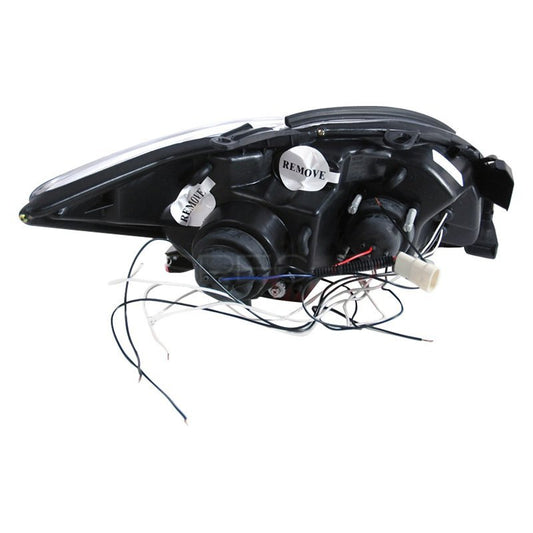 2005-2007 Scion tC Halo Projector Spec-D Headlights Chrome