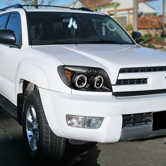 2003-2005 4Runner Dual Halo Projector Spec-D Headlights Black