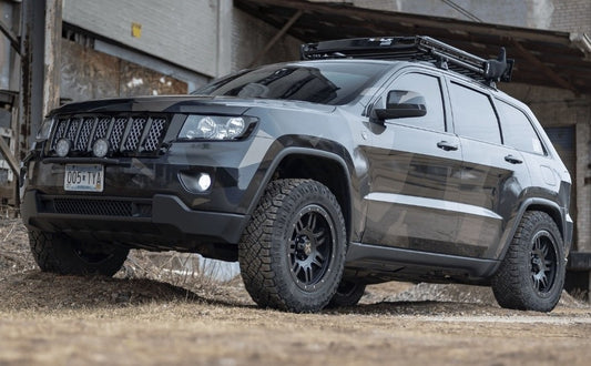 DX4 18x9 Type 7S 5x127 matte black 4x4 off road wheels