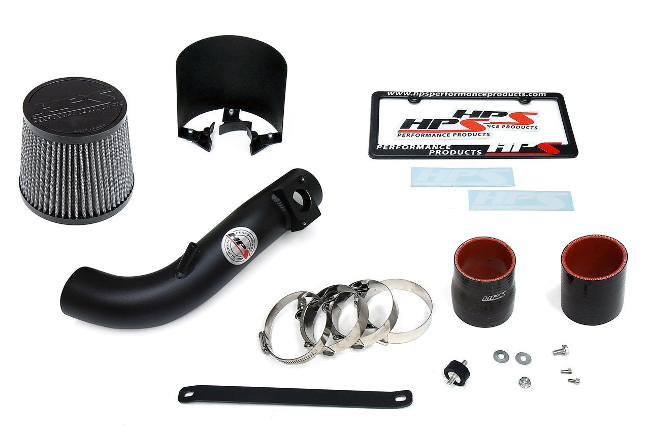 827-162WB Mitsubishi Lancer 2008-14 Black HPS Short Ram Air Intake